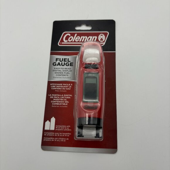 Coleman Digital Fuel Gauge, Easy to Read Digital Display Shows Fuel Contents NEW - Picture 1 of 3
